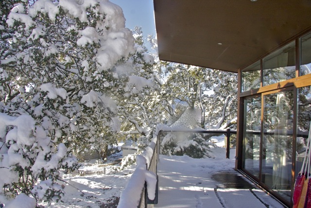 Vacaciones de Navidad en un camping