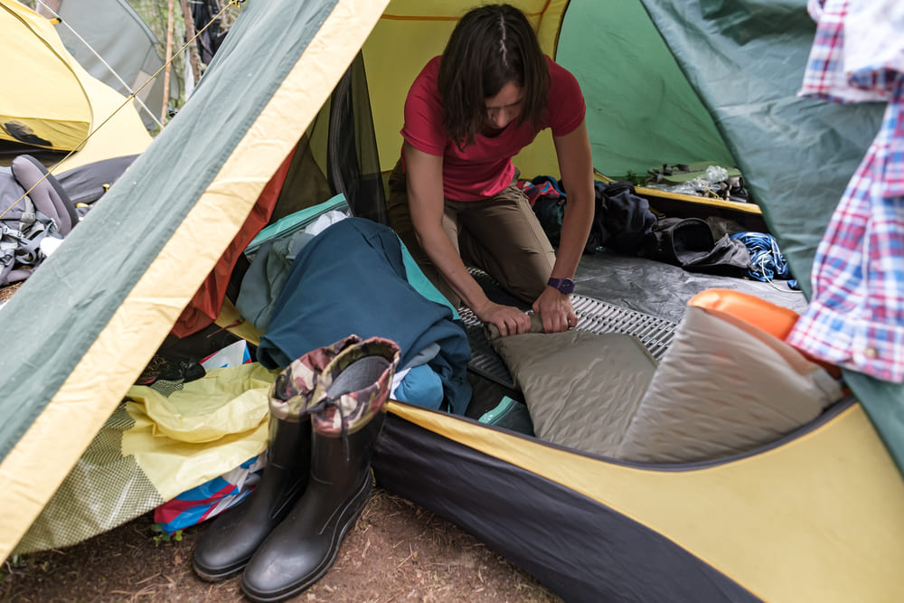 Equipo para ir de camping